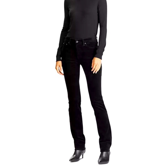 Lauren Ralph Lauren | Petite Premier Straight Corduroy Pants - Picture 2 of 7